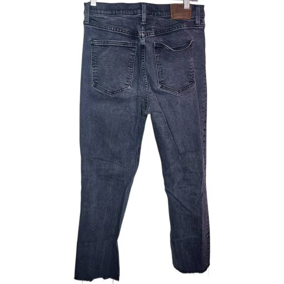Denim Forum Aritzia Women's The Arlo Hi-Rise Straight Jean Charcoal Wash size 30 - Picture 4 of 9